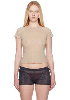 Paloma Wool Beige Omu T-shirt