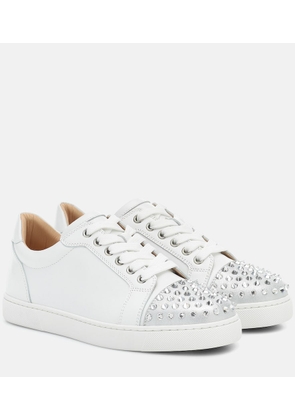 Christian Louboutin Vieira Spikes Krystal sneakers