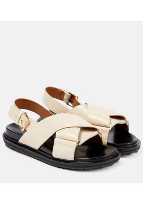 Marni Fussbett leather sandals