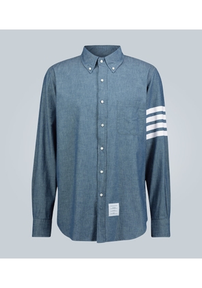 Thom Browne 4-Bar chambray shirt