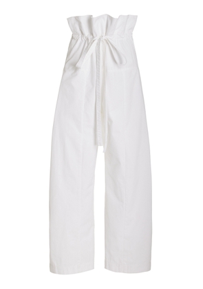 Matteau Drawstring Cotton Fisherman Pants - Moda Operandi