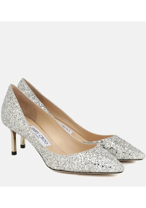 Jimmy Choo Romy 60 glitter pumps