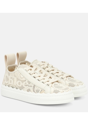Chloe Lauren lace sneakers