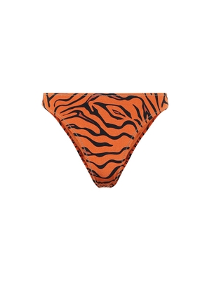 Reina Olga Selvaggia tiger-print bikini bottoms