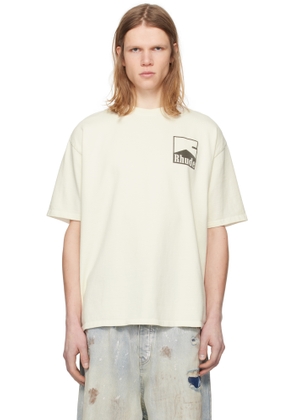 Rhude Off-White Chevron T-shirt