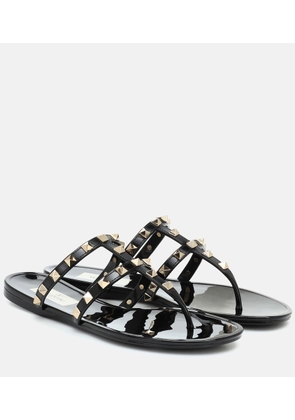 Valentino Garavani Valentino Garavani Rockstud PVC thong slides