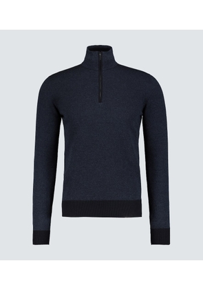 Loro Piana Mezzocollo Roadster cashmere sweater