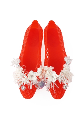 HEAVENLY JELLY Glam Embellished Jelly Shoes - Moda Operandi
