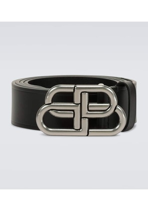 Balenciaga BB Large leather belt