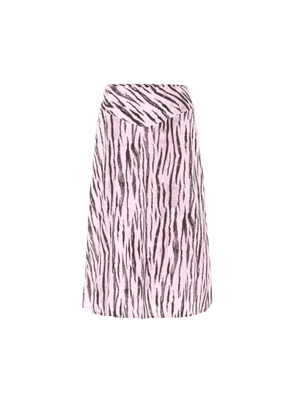 Baum und Pferdgarten Senga tiger-print midi skirt