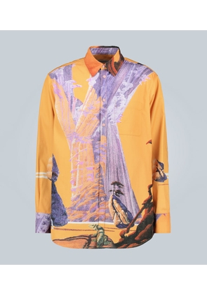 Valentino Valentino Yellow City shirt