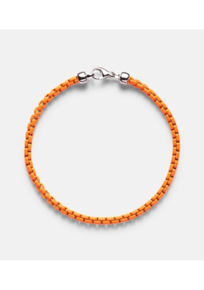 Eera Giada 18kt white gold and silver anklet