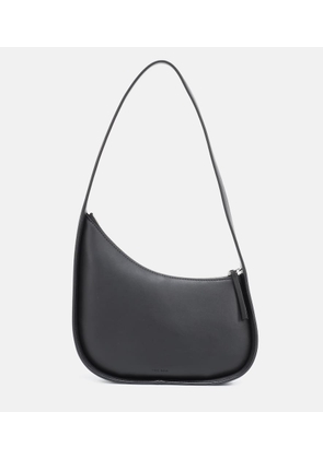 The Row Half Moon leather shoulder bag
