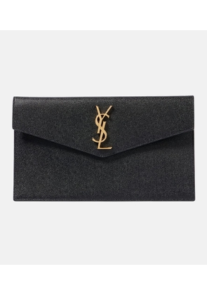 Saint Laurent Uptown leather clutch