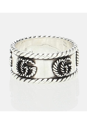 Gucci GG sterling silver ring