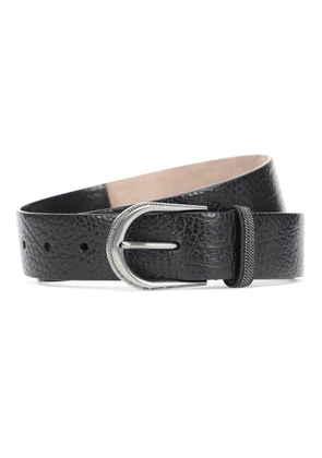 Brunello Cucinelli Embellished leather belt