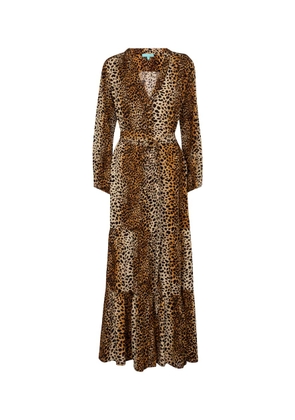 Melissa Odabash Sonja cheetah-print maxi dress