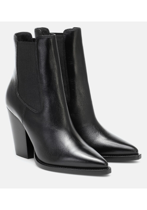 Saint Laurent Theo 95 leather Chelsea boots