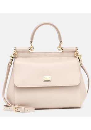 Dolce&Gabbana Sicily Small leather tote