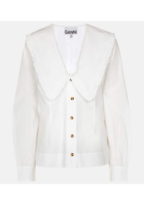 Ganni Cotton-poplin shirt