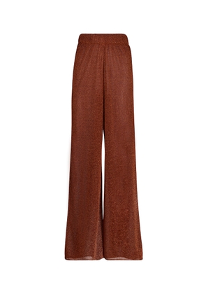 Oseree Lumiere high-rise wide-leg pants