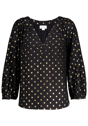 Velvet Maisee polka-dot blouse