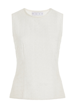 Proenza Schouler White Label Hazel Cotton-Tweed Top - Moda Operandi