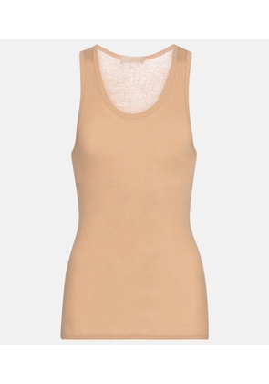 Wardrobe.NYC Ribbed-knit cotton tank top