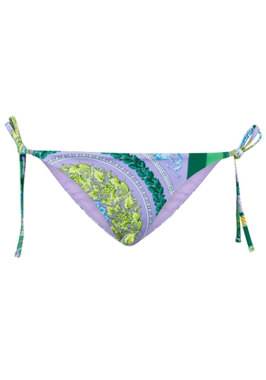 Versace Barocco Mosaic printed bikini bottoms