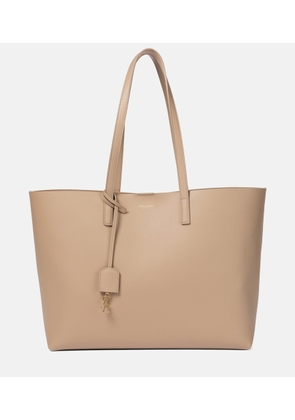 Saint Laurent Shopping E/W leather tote