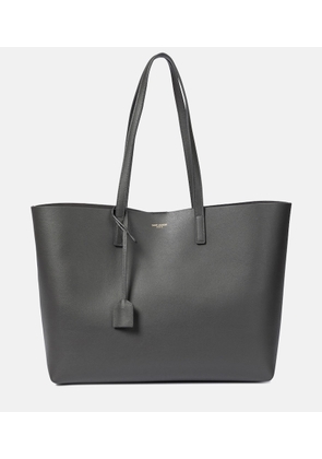 Saint Laurent Shopping E/W leather tote