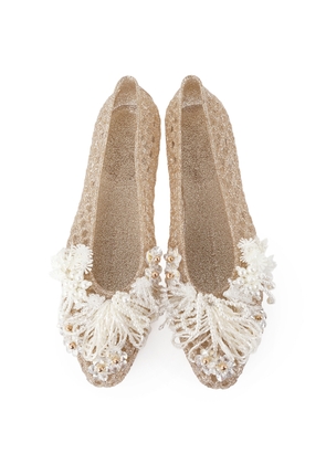 HEAVENLY JELLY Glam Embellished Jelly Shoes - Moda Operandi