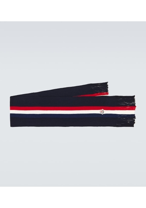 Moncler Wool ribbed scarf