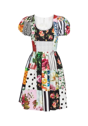 Dolce&Gabbana Printed cotton minidress