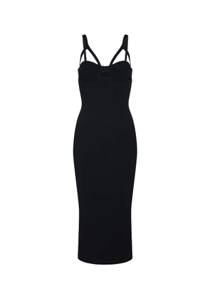 Khaite Honour cutout midi dress