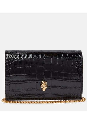 McQueen Skull Small leather crossbody bag