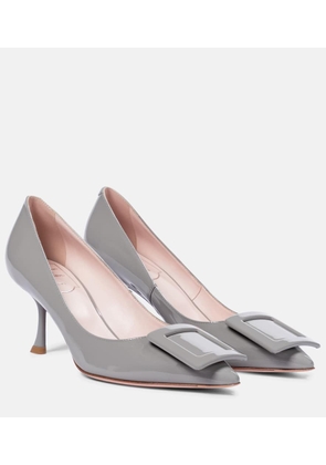 Roger Vivier Viv' In The City patent leather pumps