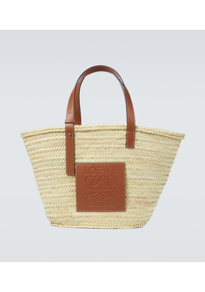Loewe Large raffia tote bag
