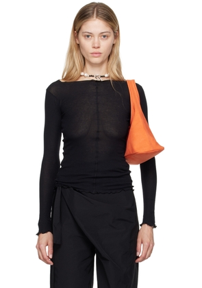 Baserange Black Pama Long Sleeve T-Shirt