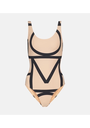 Toteme Logo swimsuit