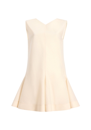 Khaite Mel Silk-Cotton Organza Mini Dress - Moda Operandi