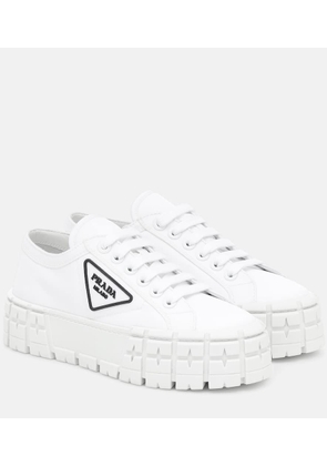 Prada Wheel gabardine sneakers