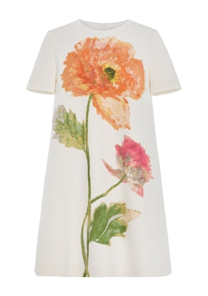 Carolina Herrera Printed Stretch-Crepe Dress - Moda Operandi