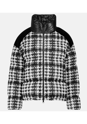 Moncler Erine checked puffer jacket
