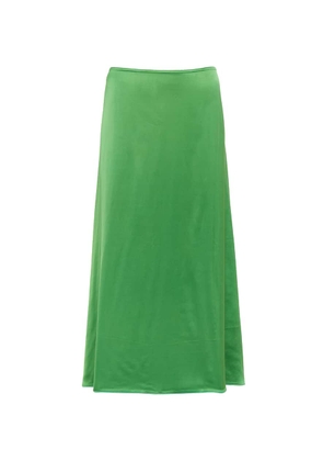 Victoria Beckham Satin midi skirt