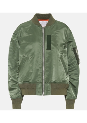 Sacai Nylon bomber jacket