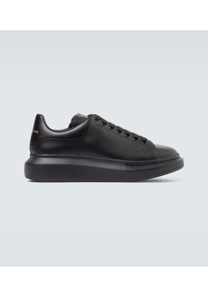 McQueen Oversized leather sneakers