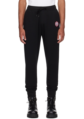 Canada Goose Black Huron Sweatpants