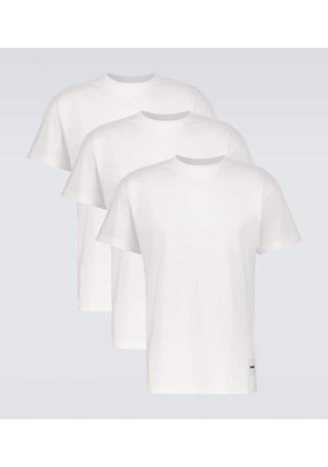 Jil Sander Pack of three cotton T-shirts