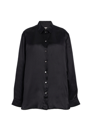 The Row Sisilia Silk-Satin Shirt - Moda Operandi